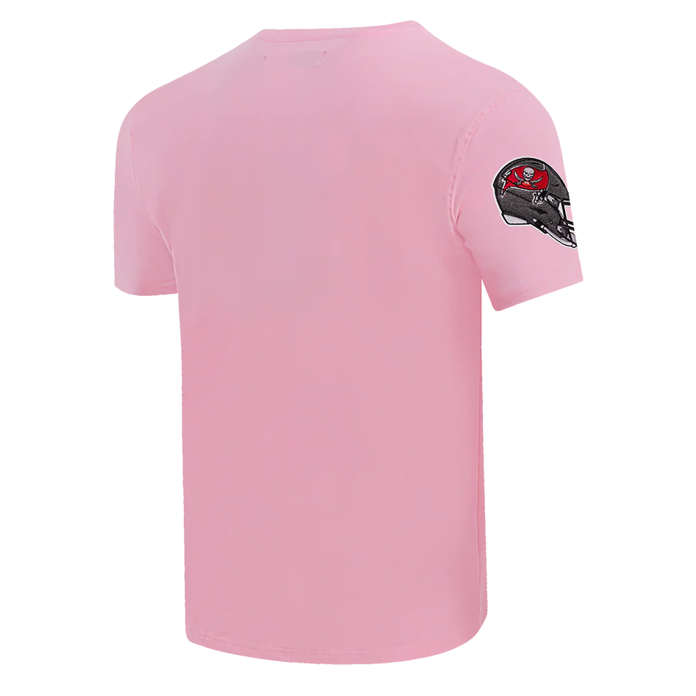 NFL TAMPA BAY BUCCANEERS CLASSIC CHENILLE SINGLE JERSEY TEE (PINK) - Image 3