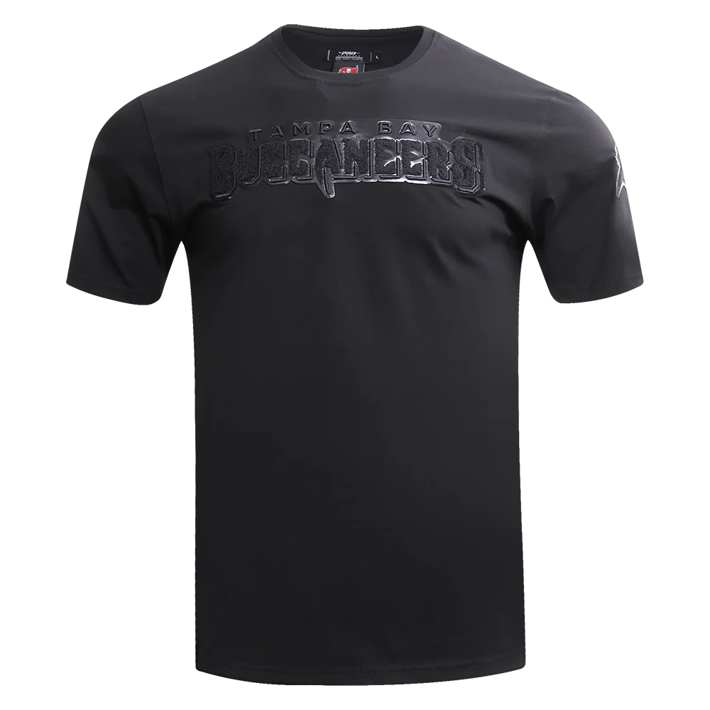 NFL TAMPA BAY BUCCANEERS TRIPLE BLACK MEN'S TEE (TRIPLE BLACK)