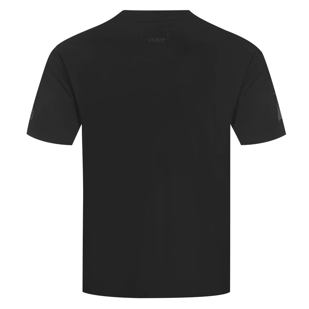 NFL TAMPA BAY BUCCANEERS NEUTRAL MEN'S COTTON JERSEY DROP SHOULDER TEE (BLACK) - Image 3