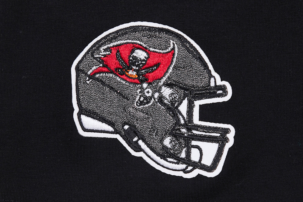 NFL TAMPA BAY BUCCANEERS CLASSIC SHORT SLEEVE WOMEN'S SLIM FIT TEE (BLACK) - Image 6