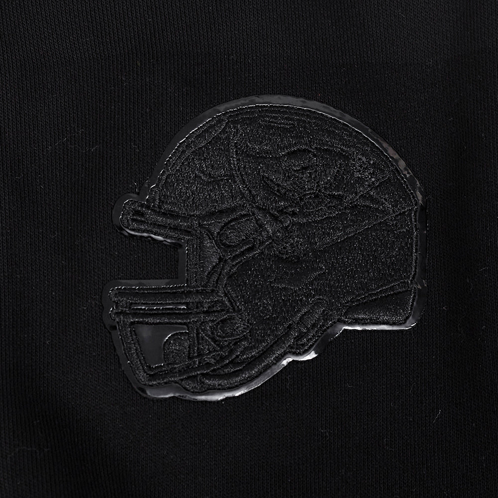 NFL TAMPA BAY BUCCANEERS TRIPLE BLACK WOMEN'S FLC CREWNECK (TRIPLE BLACK WOMEN'S) - Image 14