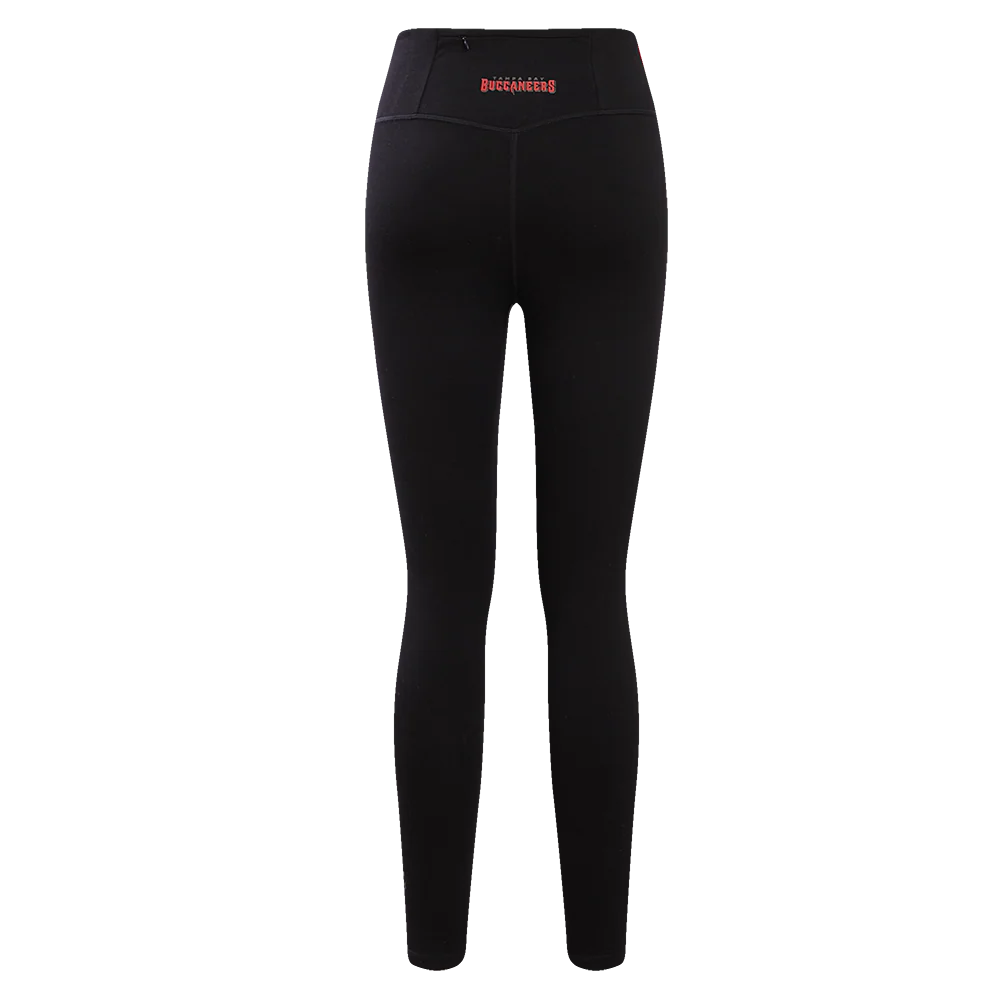 NFL TAMPA BAY BUCCANEERS CLASSIC WOMEN'S JERSEY LEGGING (BLACK) - Image 3