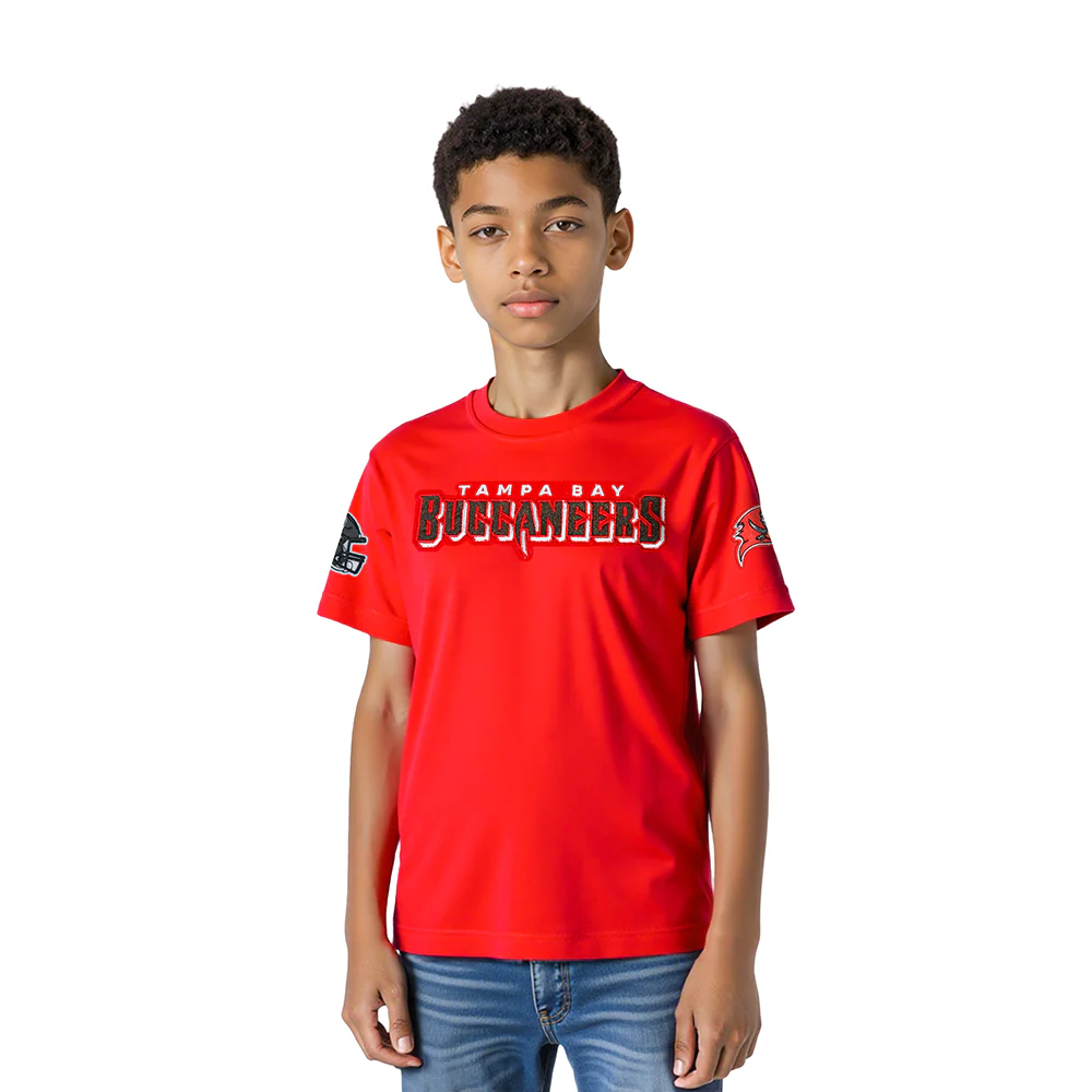 NFL TAMPA BAY BUCCANEERS CLASSIC LITTLE BOY'S SS TEE (RED)