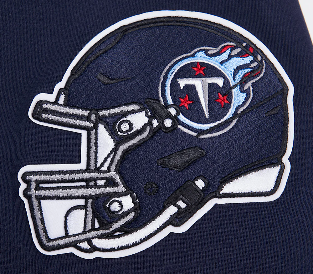 NFL TENNESSEE TITANS CLASSIC CHENILLE TEE (MIDNIGHT NAVY) - Image 6