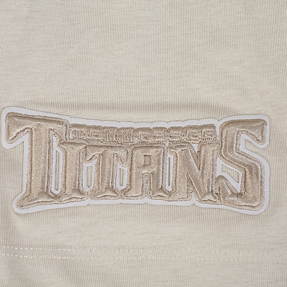 NFL TENNESSEE TITANS NEUTRAL MEN'S CJ DROP SHOULDER TEE (TAUPE) - Image 6