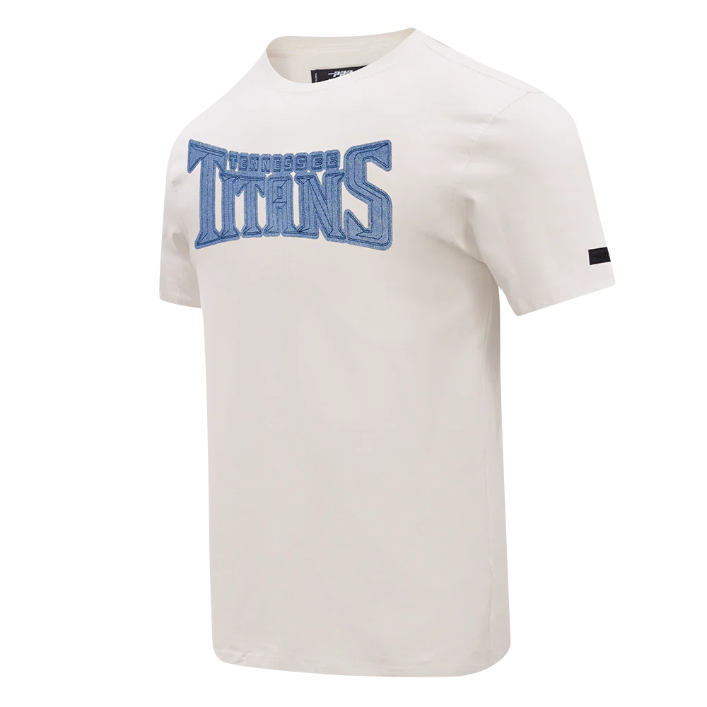 NFL TENNESSEE TITANS VARSITY BLUES MEN'S SJ TEE (LINEN) - Image 3