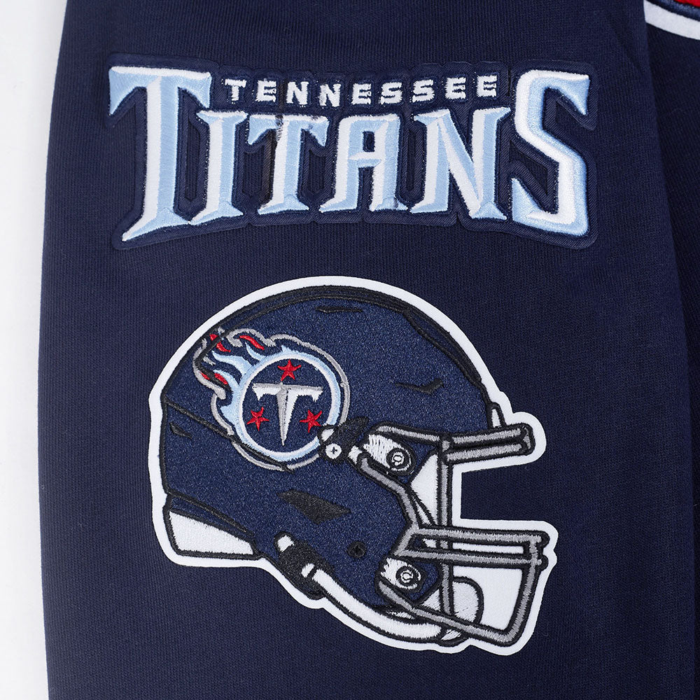 NFL TENNESSEE TITANS MASHUP MEN'S RIB CREWNECK (MIDNIGHT NAVY) - Image 6