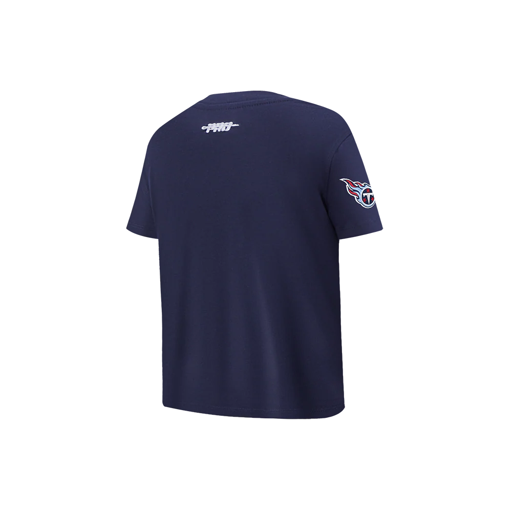 NFL TENNESSEE TITANS CLASSIC LITTLE BOY'S SS TEE (MIDNIGHT NAVY) - Image 4