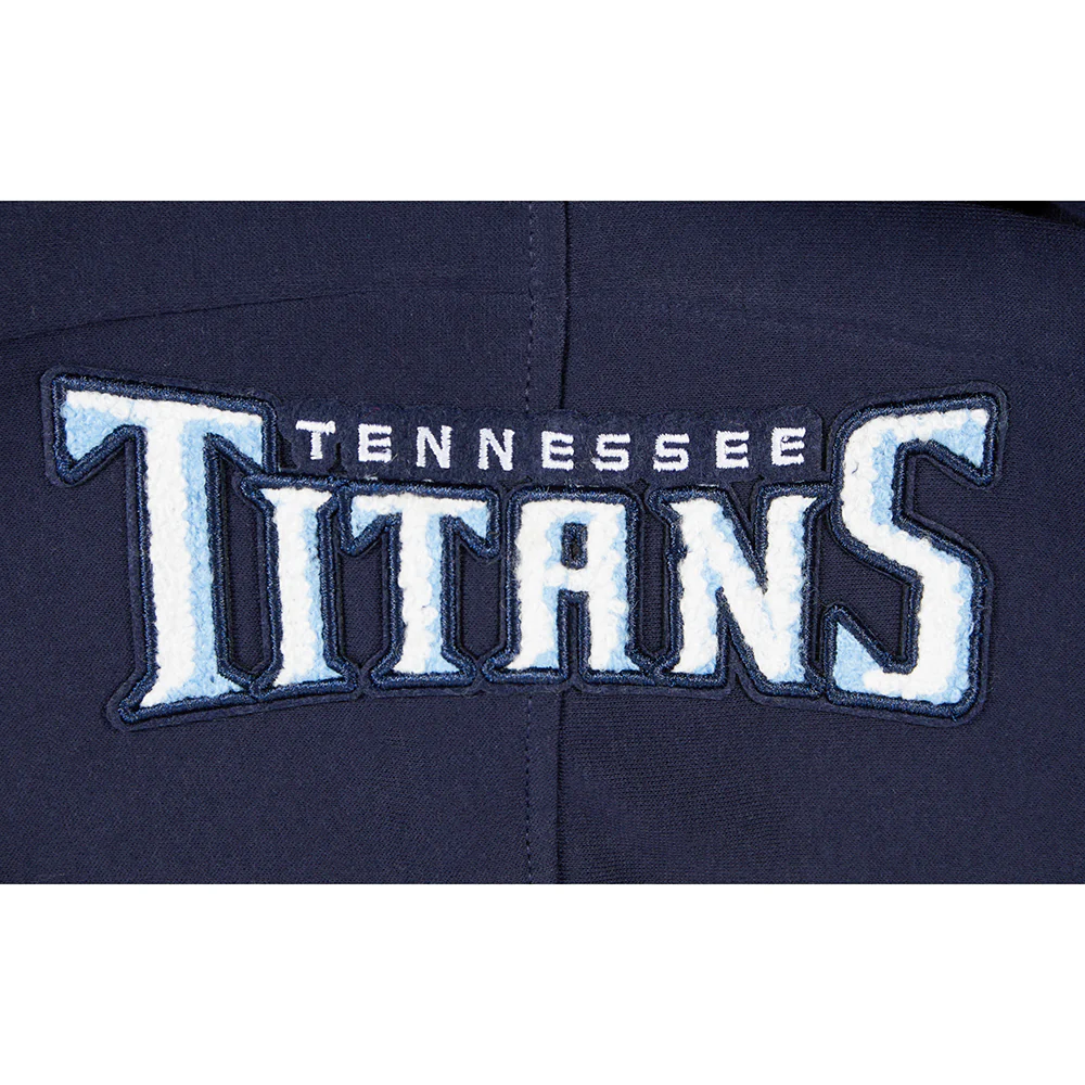 NFL TENNESSEE TITANS CLASSIC LITTLE BOYS FLEECE PULLOVER HOODIE (MIDNIGHT NAVY) - Image 5