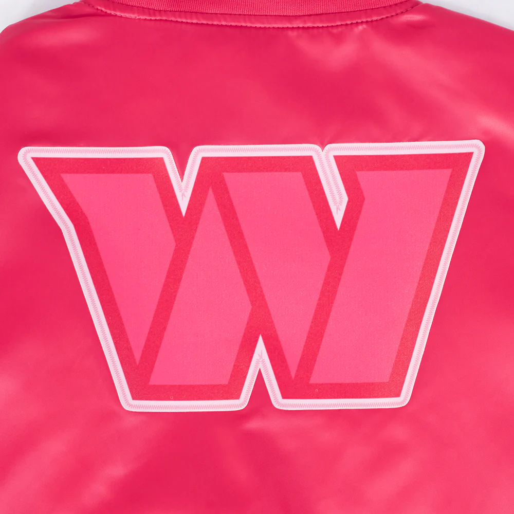 NFL TENNESSEE TITANS TRIPLE PINK WOMEN'S SATIN JACKET (BEETROOT PURPLE) - Image 7