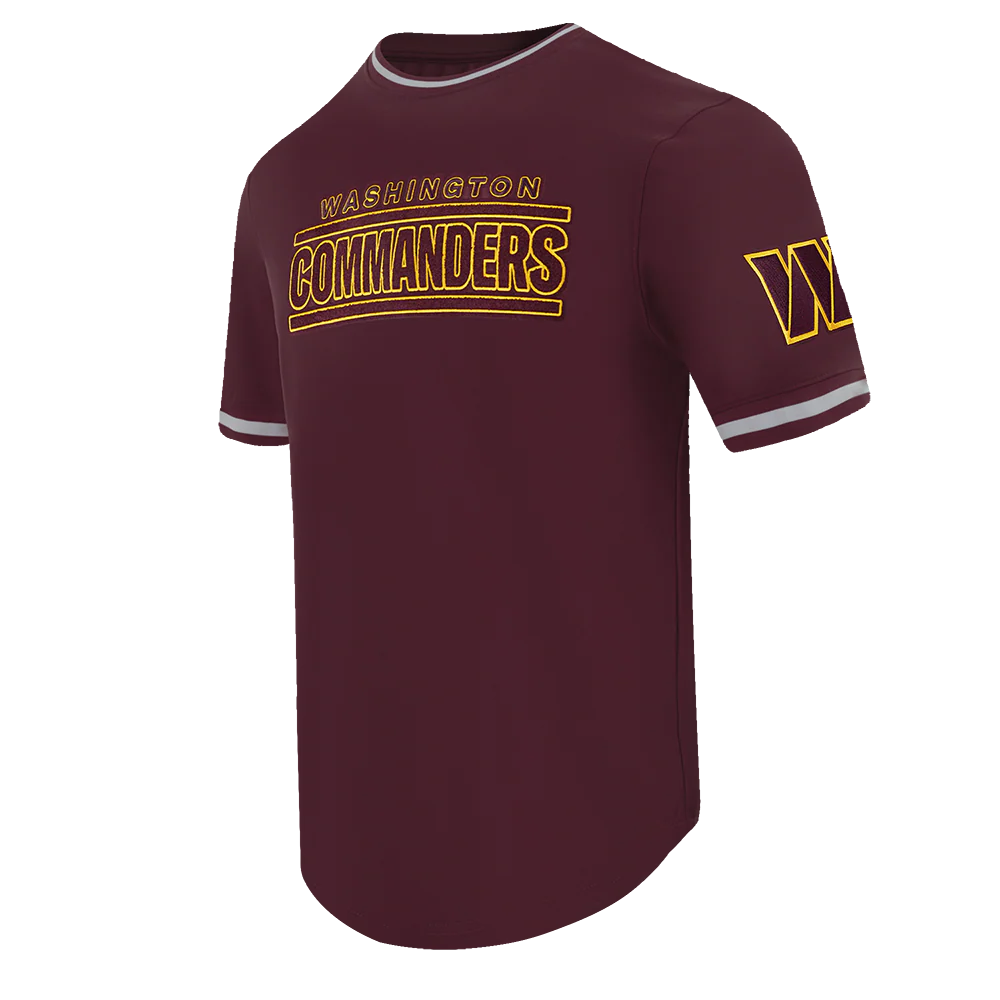NFL WASHINGTON COMMANDERS CLASSIC CHENILLE TEE (WINE) - Image 10
