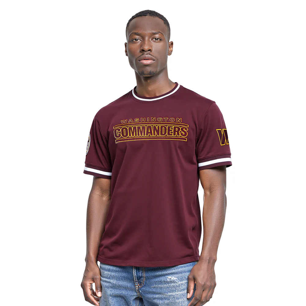 NFL WASHINGTON COMMANDERS CLASSIC CHENILLE TEE (WINE) - Image 8