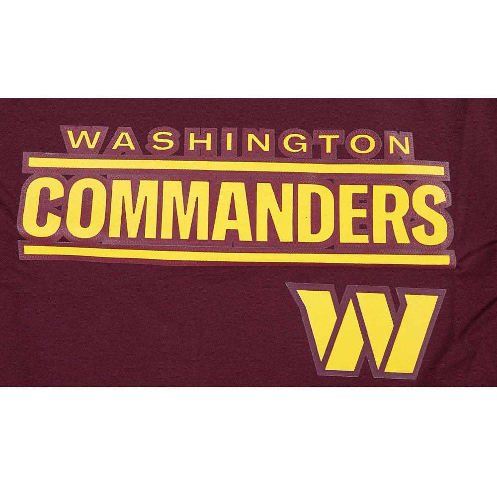 NFL WASHINGTON COMMANDERS CLASSIC MESH SJ STRIPED TEE (WINE) - Image 13