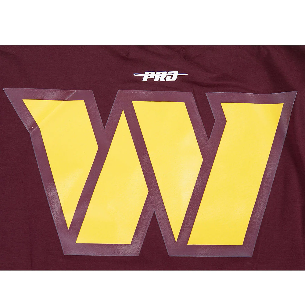 NFL WASHINGTON COMMANDERS CLASSIC MESH SJ STRIPED TEE (WINE) - Image 7