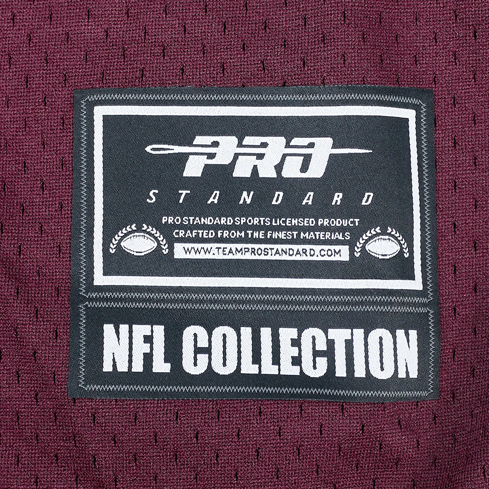 NFL WASHINGTON COMMANDERS CLASSIC MEN'S MESH BUTTON DOWN JERSEY (WINE) - Image 6