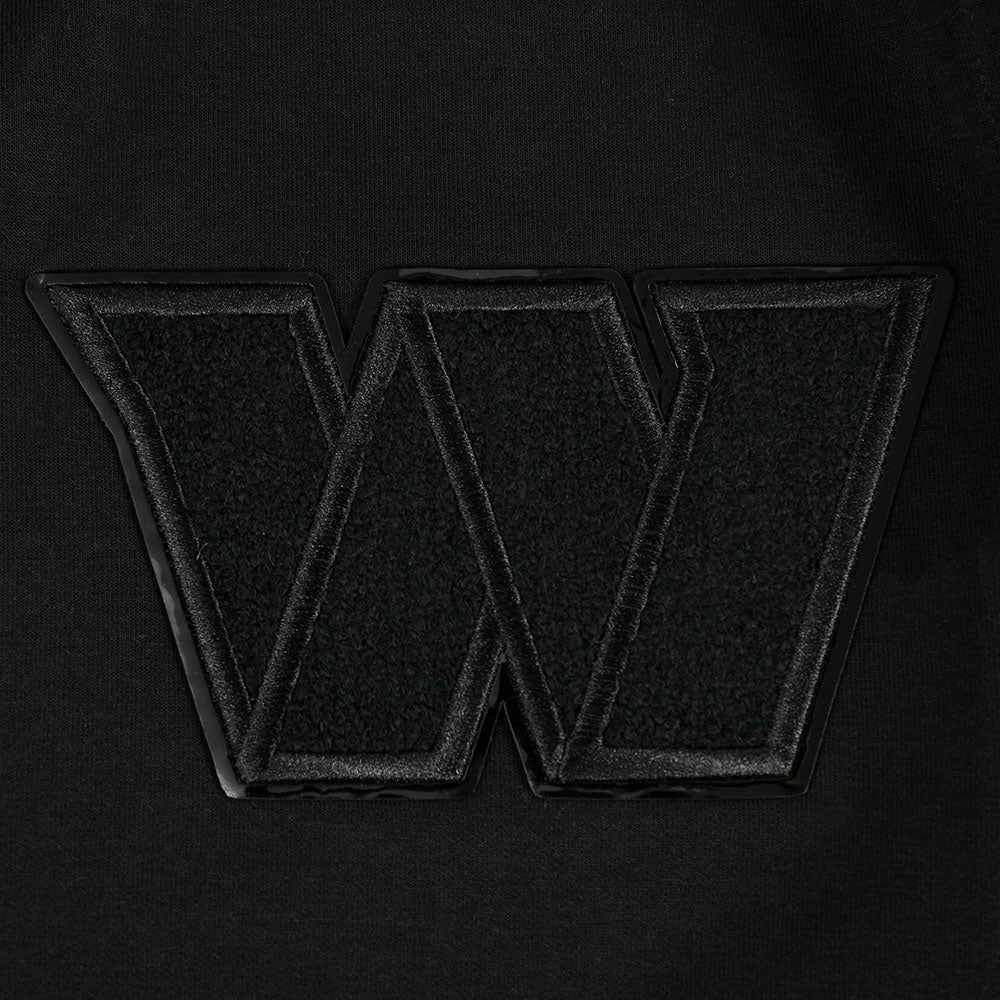 NFL WASHINGTON COMMANDERS TRIPLE BLACK MEN'S DK FZ HOODIE (TRIPLE BLACK) - Image 15