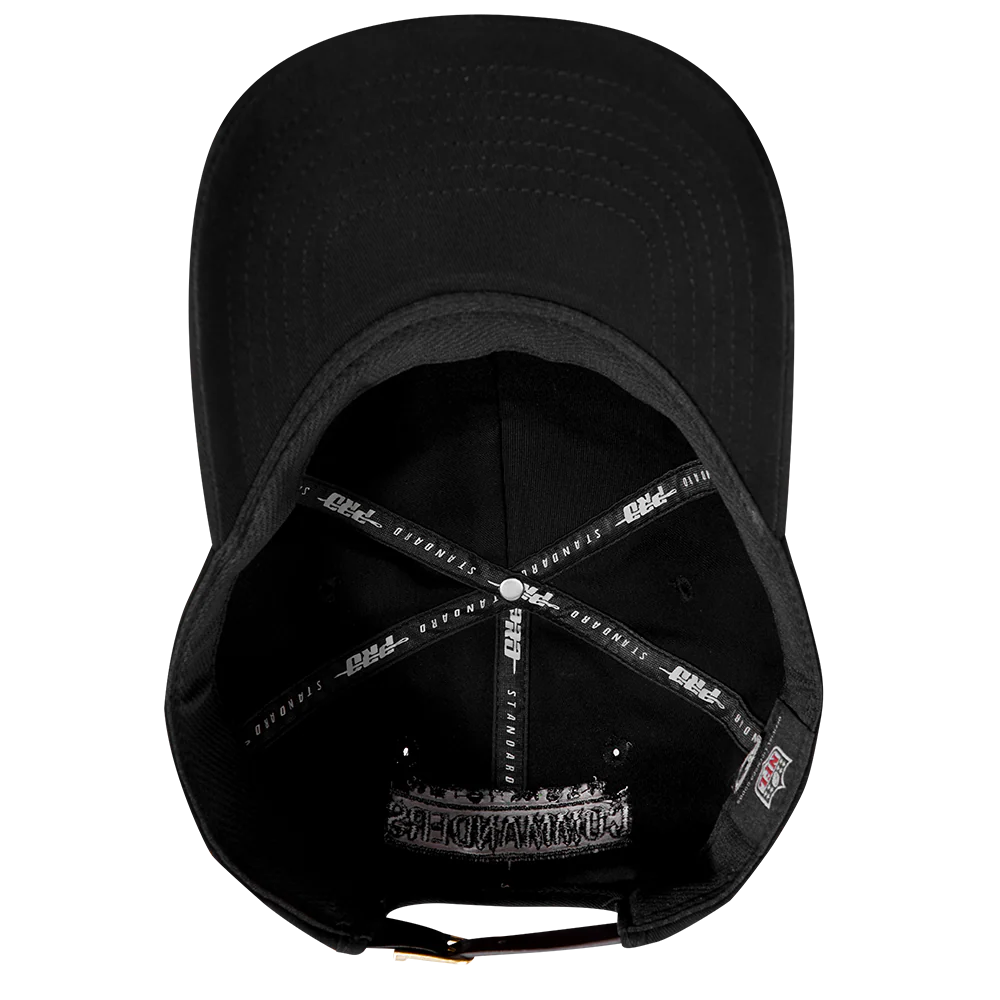 NFL WASHINGTON COMMANDERS NEUTRAL DAD HAT (BLACK) - Image 6