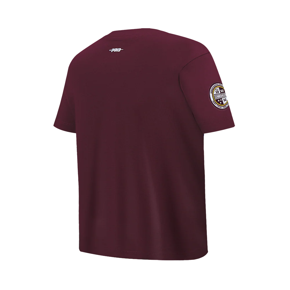 NFL WASHINGTON COMMANDERS CLASSIC BIG BOY'S SJ TEE (WINE) - Image 4