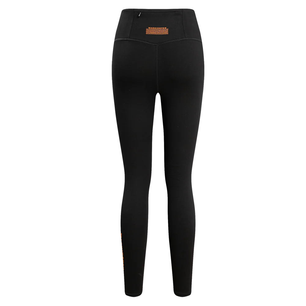 NFL WASHINGTON COMMANDERS CLASSIC JERSEY LEGGING (BLACK) - Image 4