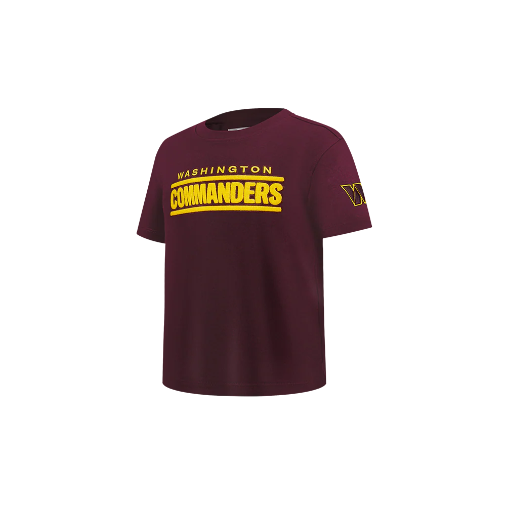 NFL WASHINGTON COMMANDERS CLASSIC TODDLER BOY'S SS TEE (WINE) - Image 3