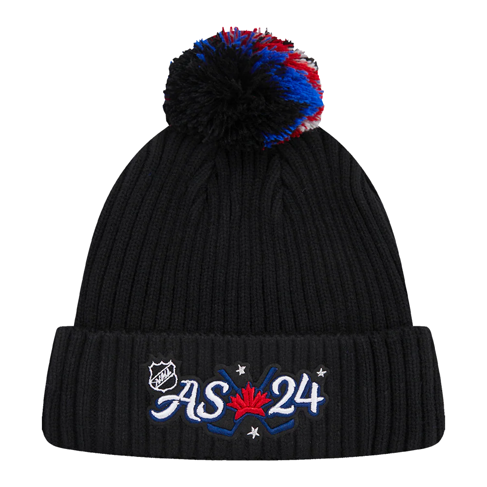 NHL ALL TEAMS NHL ALL STAR 2024 POM BEANIE (BLACK)