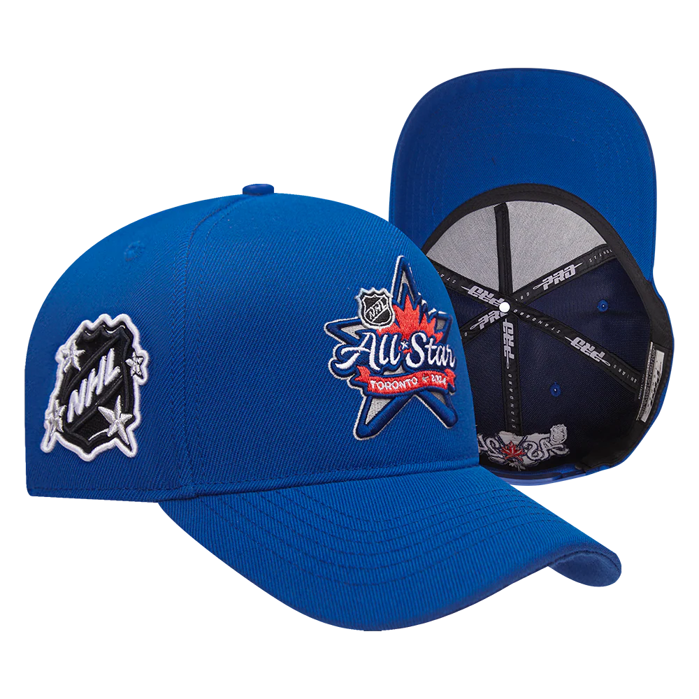 NHL ALL TEAMS NHL ALL STAR 2024 SNAPBACK HAT (DODGER BLUE) - Image 7
