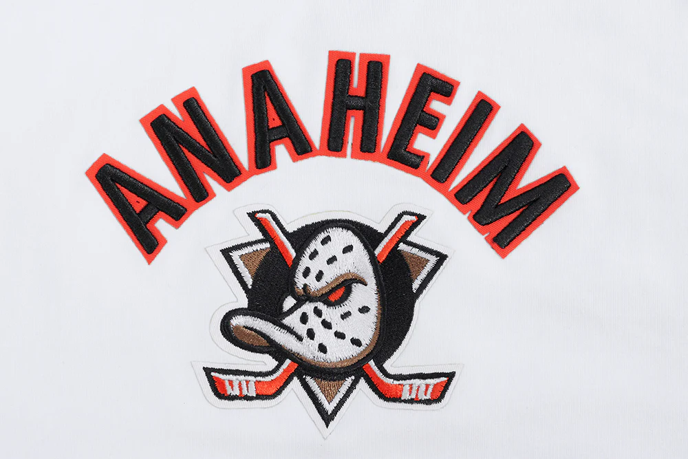 NHL ANAHEIM DUCKS CLASSIC WOMEN'S RACERBACK (WHITE) - Image 5