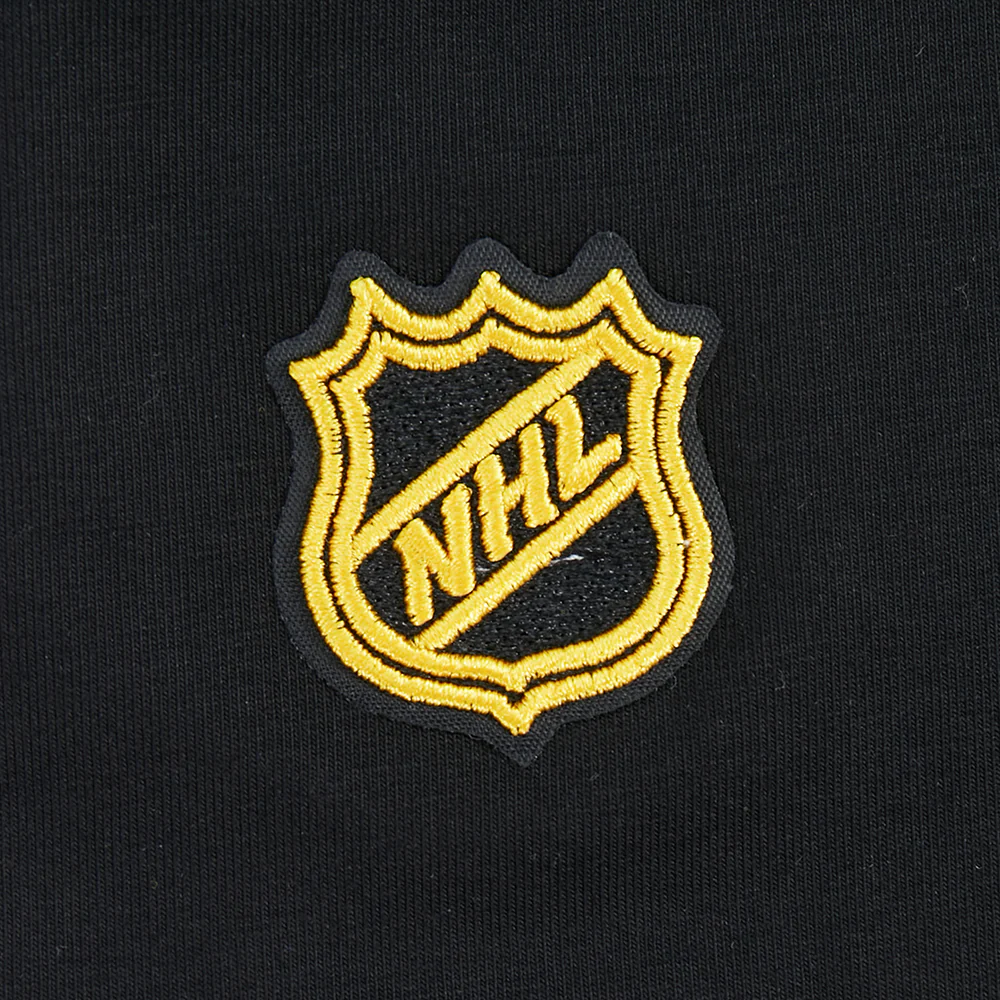 NHL BOSTON BRUINS CLASSIC CHENILLE WOMEN'S SJ SLIM FIT TEE (BLACK) - Image 7