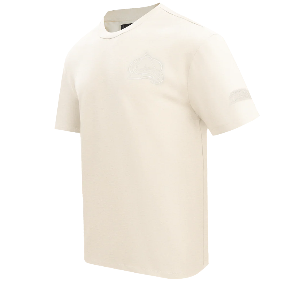 NHL COLORADO AVALANCHE NEUTRAL MEN'S DROP SHOULDER TEE (EGGSHELL) - Image 2