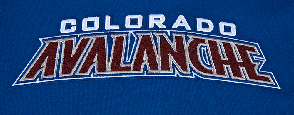 NHL COLORADO AVALANCHE CLASSIC MEN'S WARM UP JACKET (DODGER BLUE) - Image 8