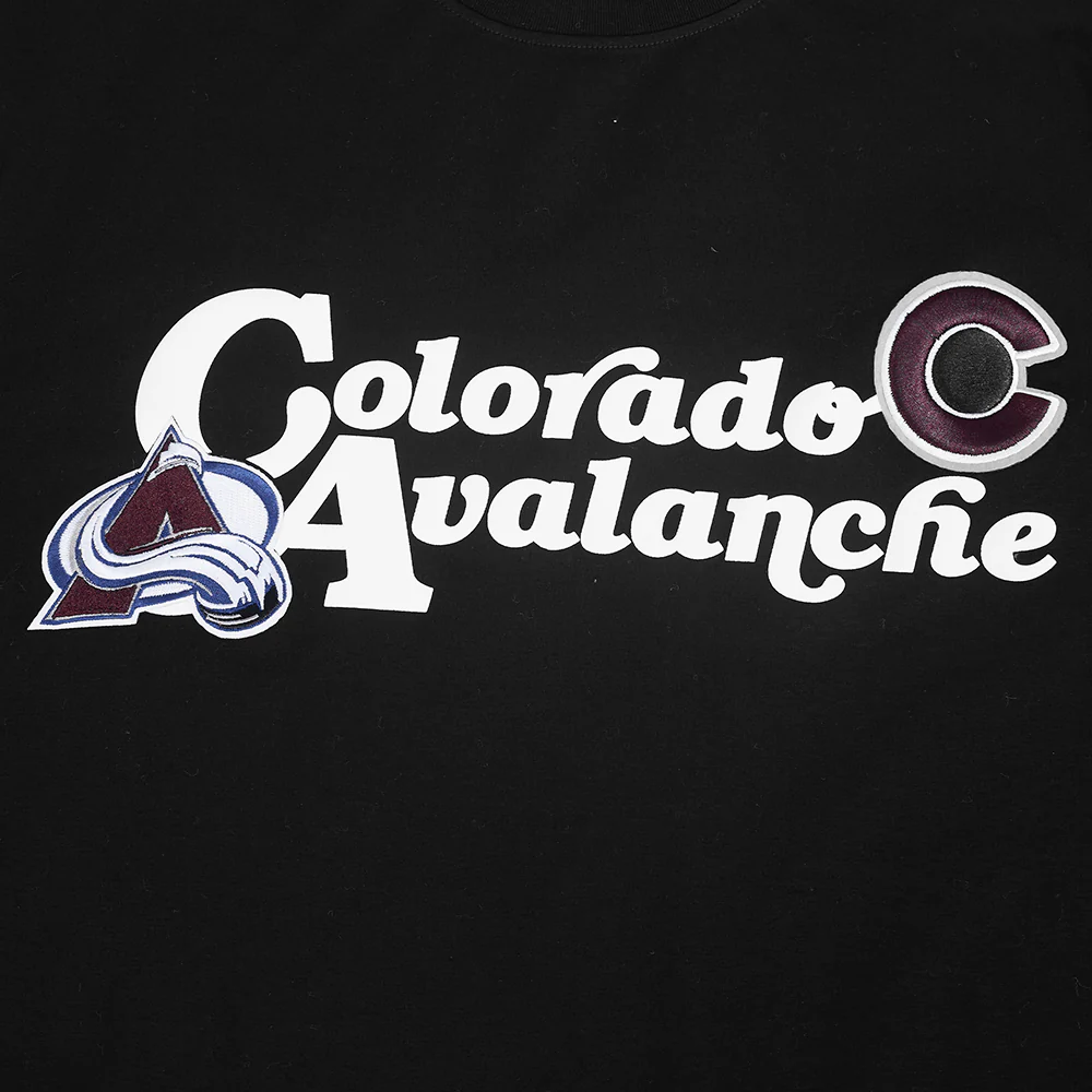 NHL COLORADO AVALANCHE SOUVENIR MEN'S SJ TEE (BLACK) - Image 7