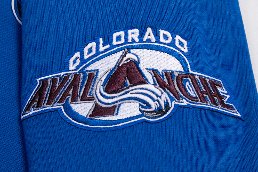 NHL COLORADO AVALANCHE CLASSIC CHENILLE MEN'S PULLOVER HOODIE (DODGER BLUE) - Image 7