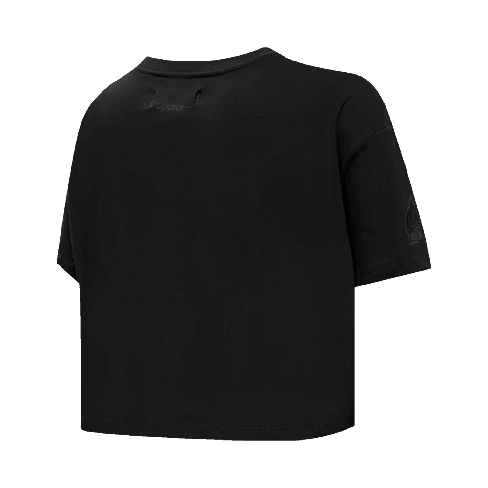 NHL COLORADO AVALANCHE NEUTRAL WOMEN'S BOXY TEE (BLACK) - Image 4
