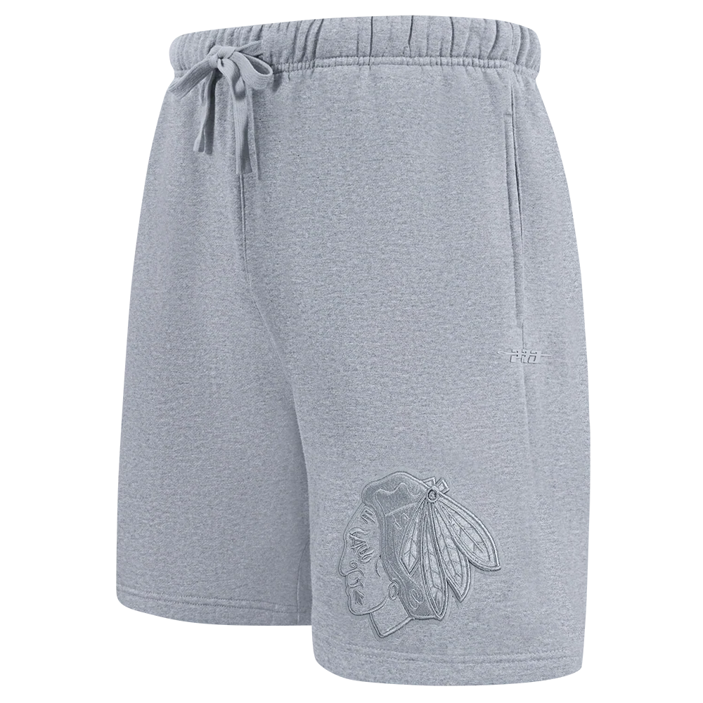 NHL CHICAGO BLACKHAWKS NEUTRAL MEN'S SHORT (DARK HEATHER GRAY)
