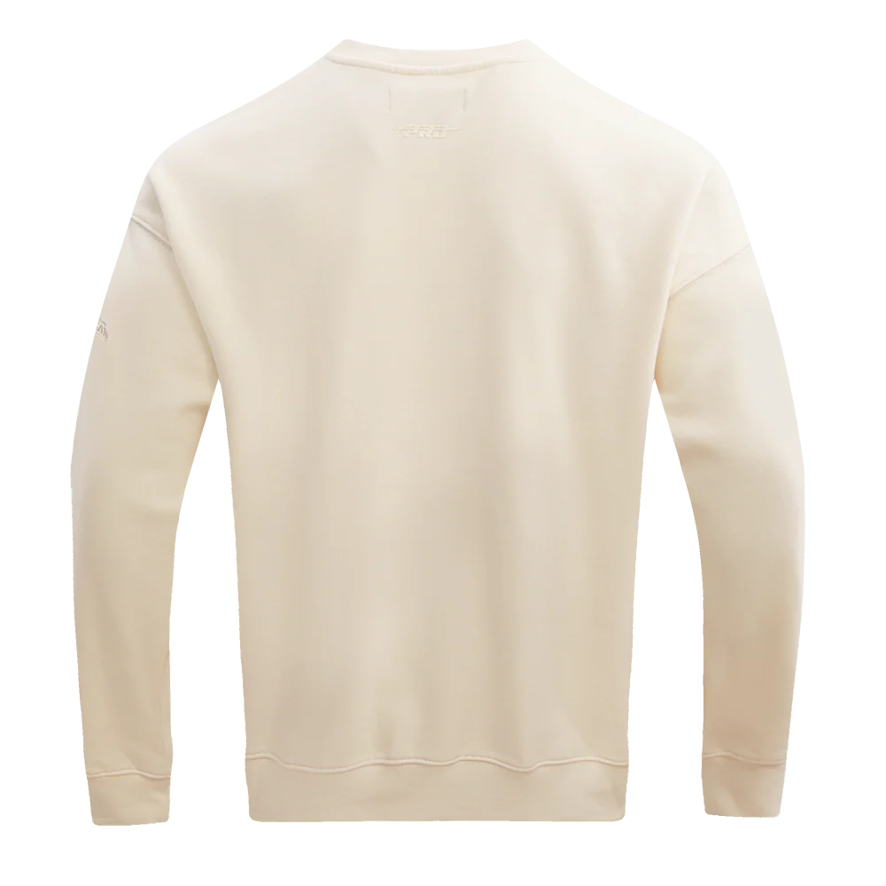 NHL CHICAGO BLACKHAWKS NEUTRAL DROP SHOULDER FLEECE CREWNECK (EGGSHELL) - Image 12