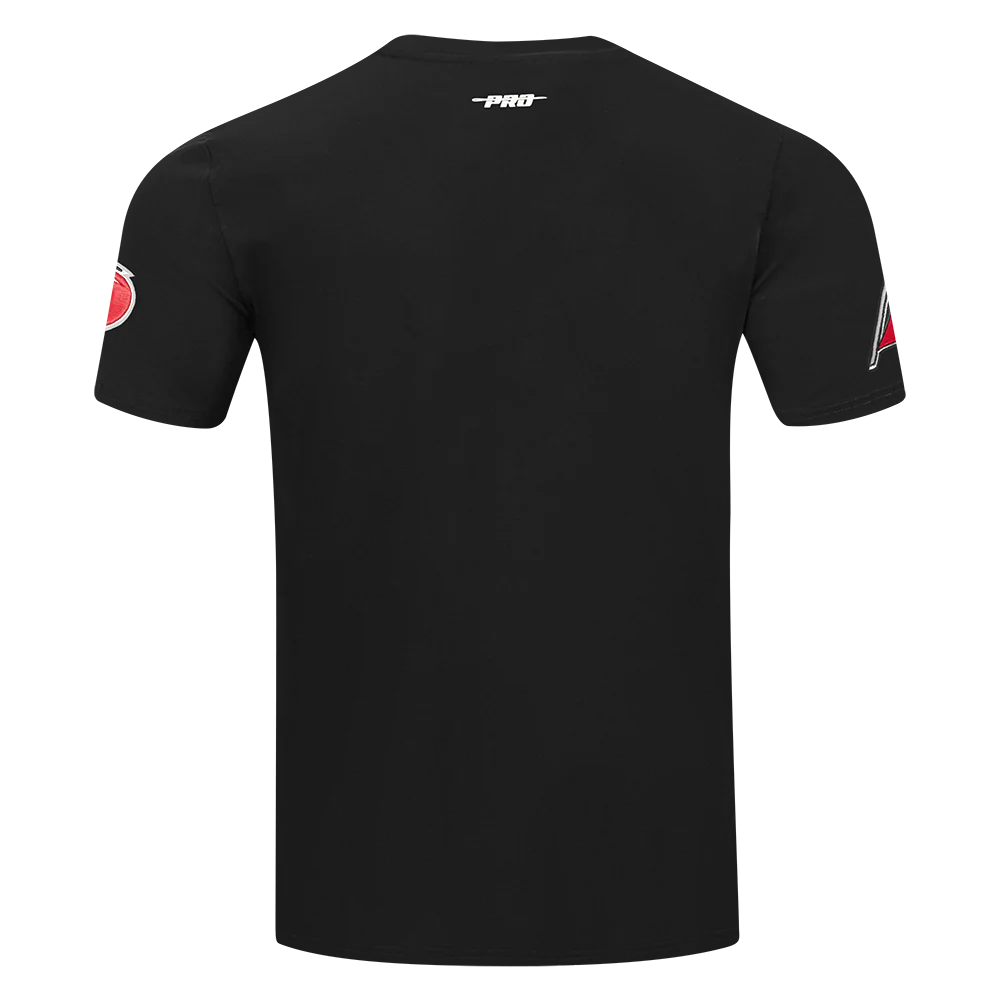CAROLINA HURRICANES CLASSIC CHENILLE MEN'S SJ TEE (BLACK) - Image 3