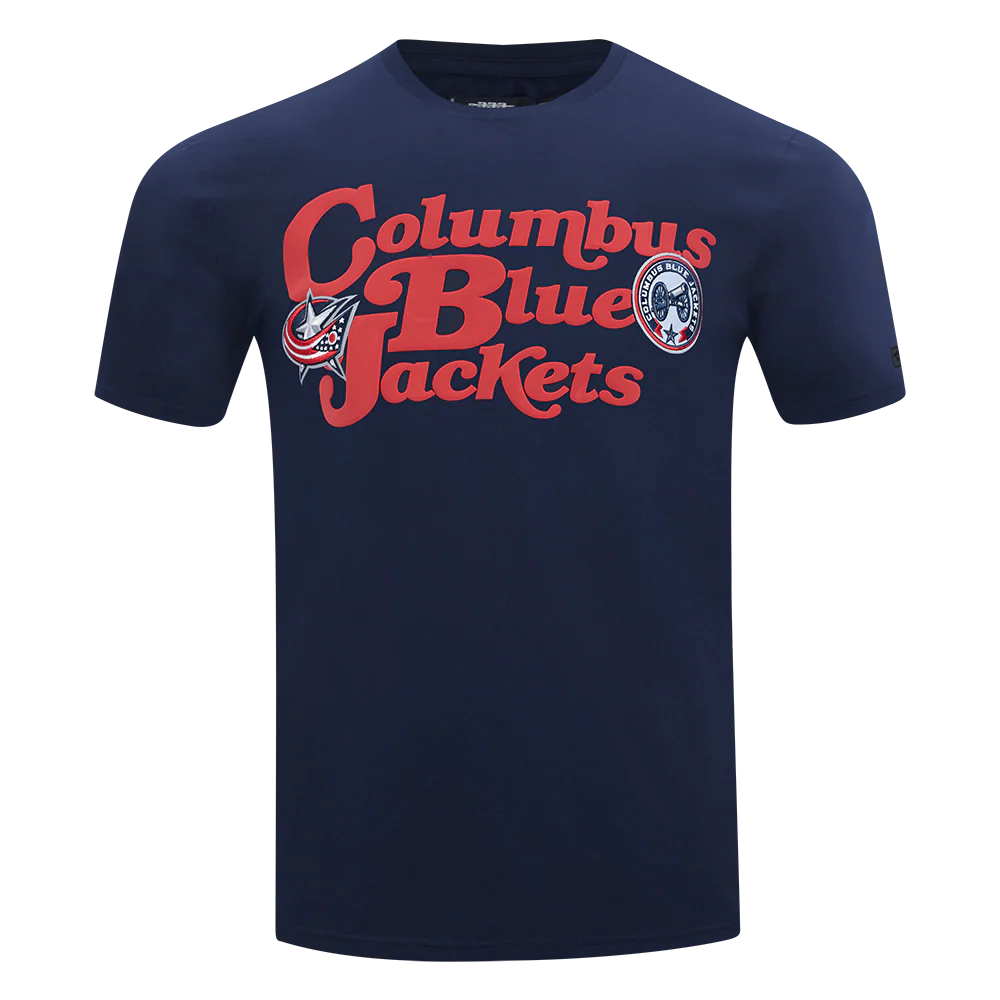 NHL COLUMBUS BLUE JACKETS SOUVENIR MEN'S SJ TEE (MIDNIGHT NAVY) - Image 5