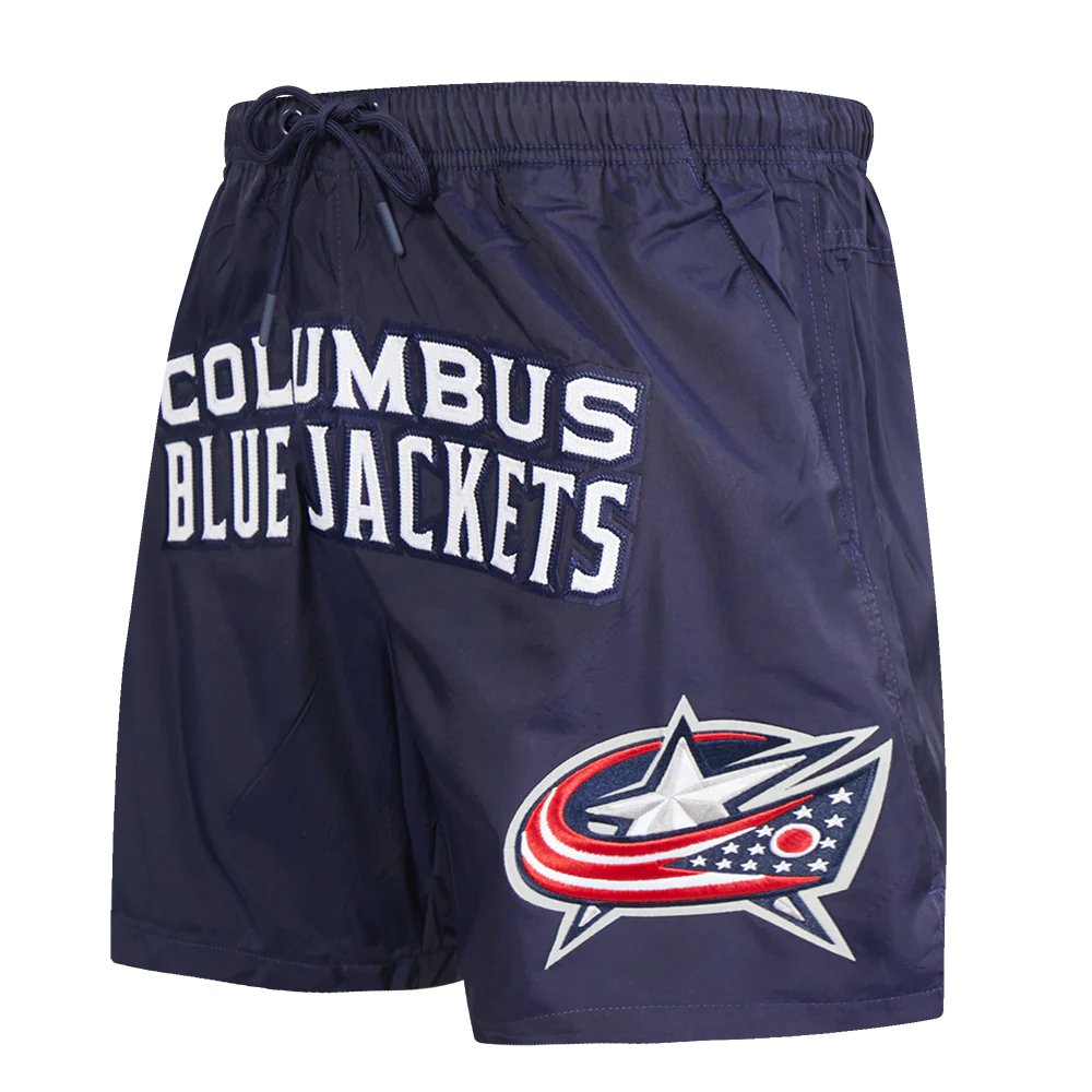 NHL COLUMBUS BLUE JACKETS CLASSIC WOVEN MEN'S SHORT (MIDNIGHT NAVY)