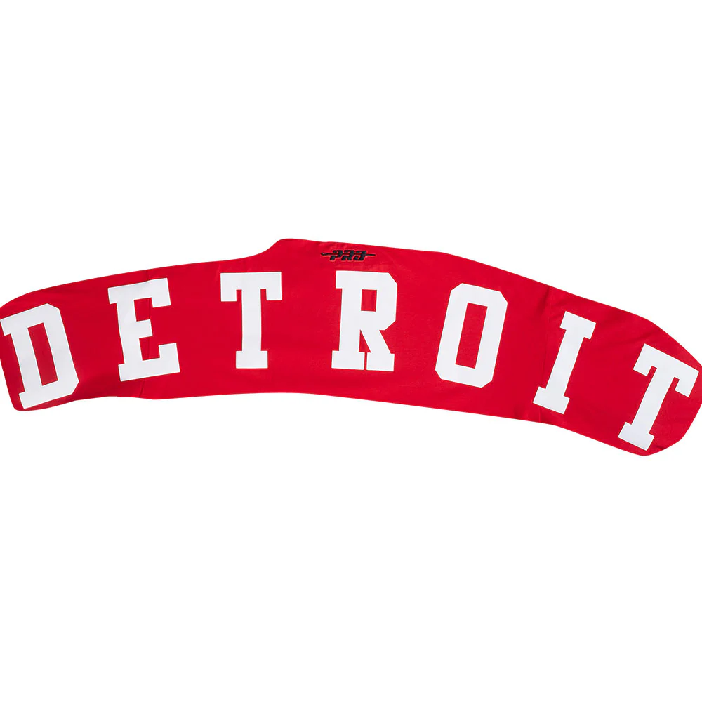 NHL DETROIT RED WINGS WINGSPAN MEN'S DROP SHOULDER LONG SLEEVE TEE (RED) - Image 7