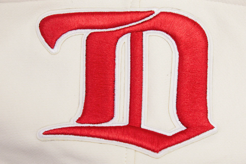 NHL DETROIT RED WINGS RETRO CLASSIC MEN'S PULLOVER HOODIE (EGGSHELL/ RED) - Image 13