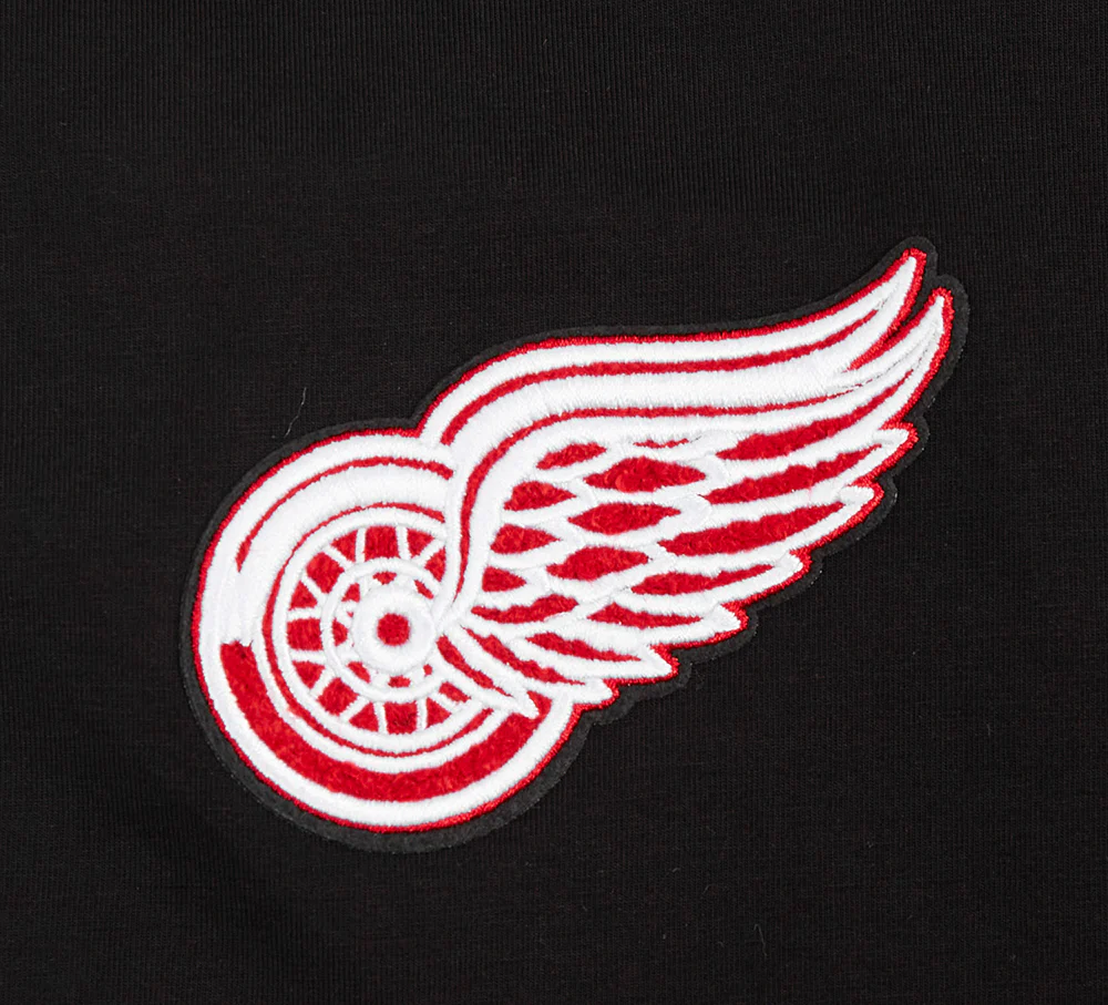 NHL DETROIT RED WINGS CLASSIC WOMEN'S BOXY TEE (BLACK) - Image 5