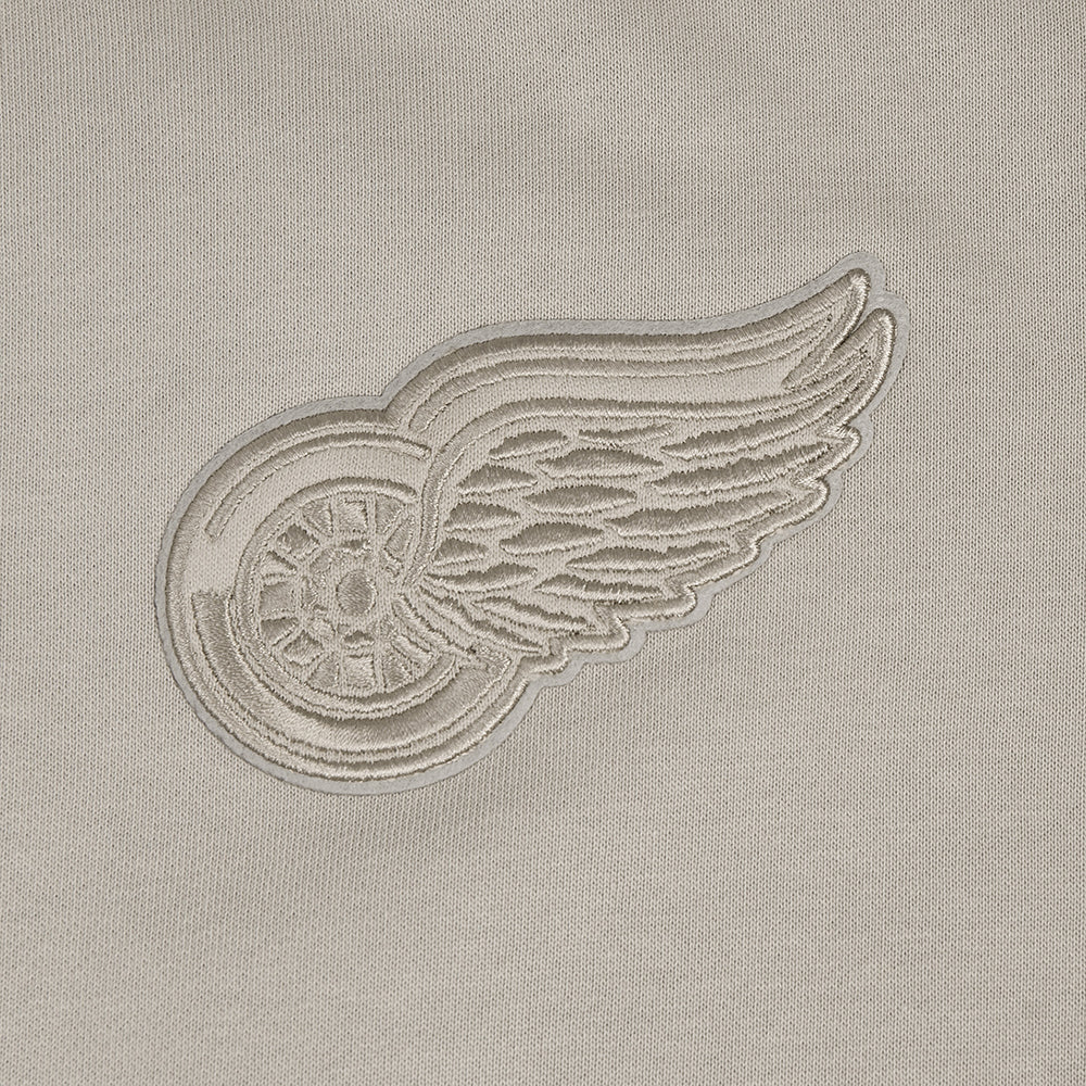 NHL DETROIT RED WINGS NEUTRAL WOMEN'S CREWNECK (TAUPE) - Image 5
