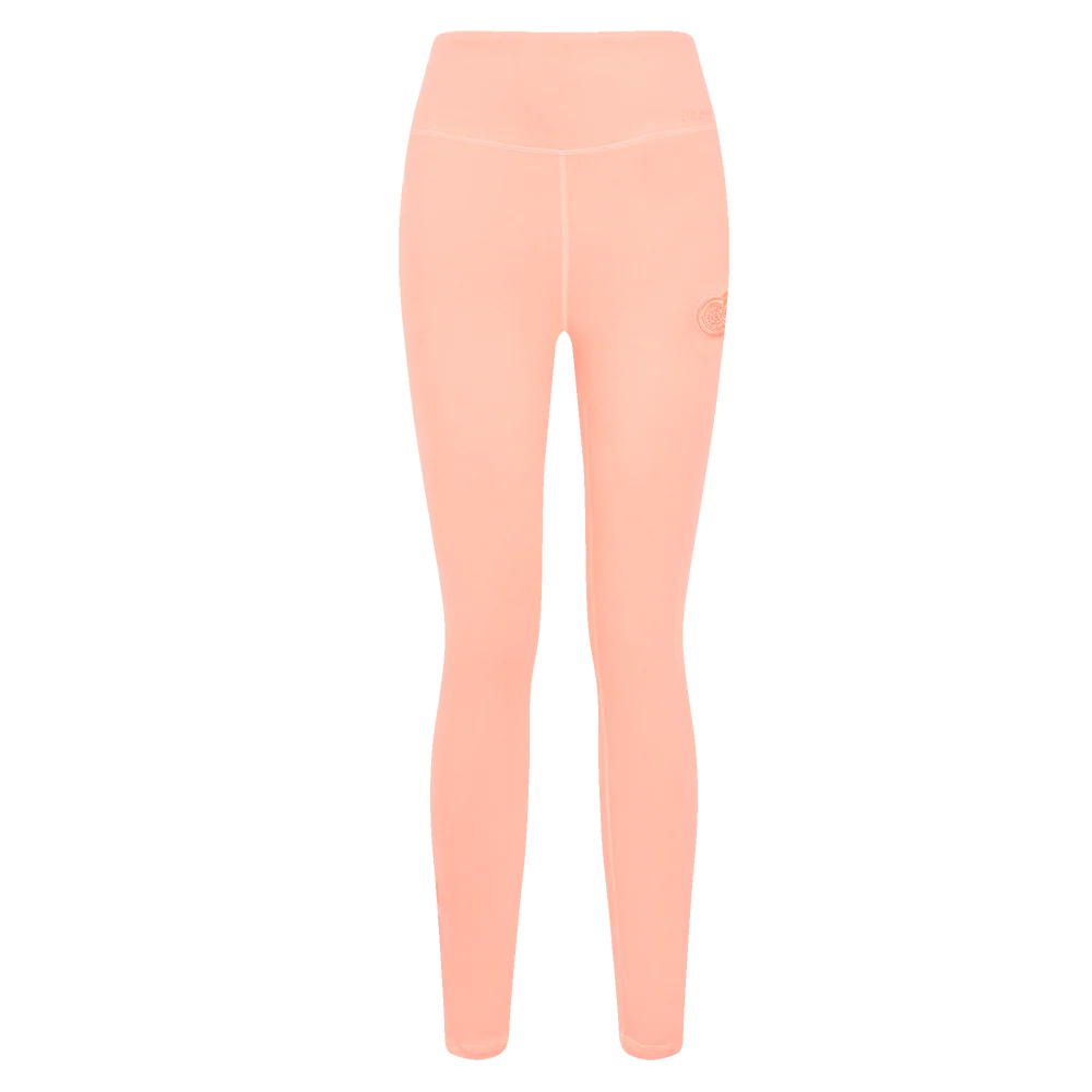 NHL DETROIT RED WINGS NEUTRAL HIGH WAIST JERSEY LEGGING (GUAVA) - Image 2