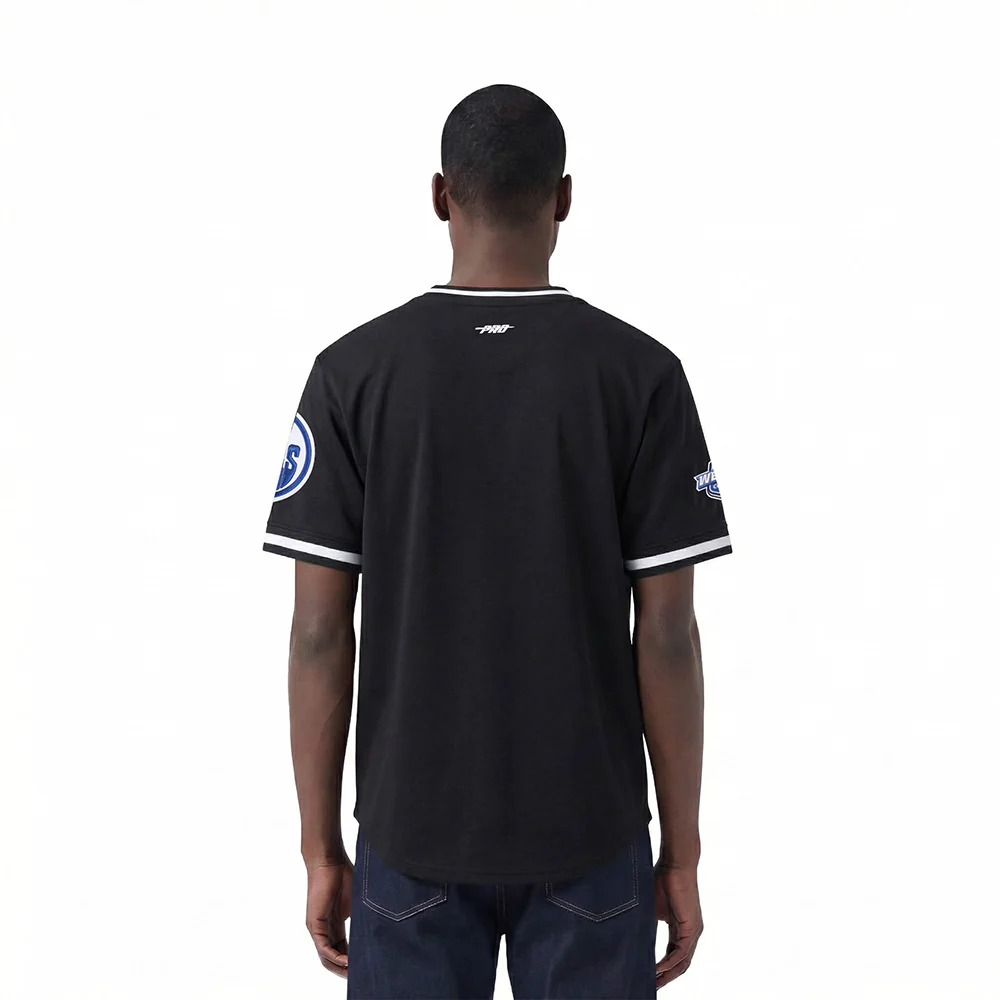 NHL EDMONTON OILERS CLASSIC CHENILLE MEN'S DK TEE (BLACK) - Image 2