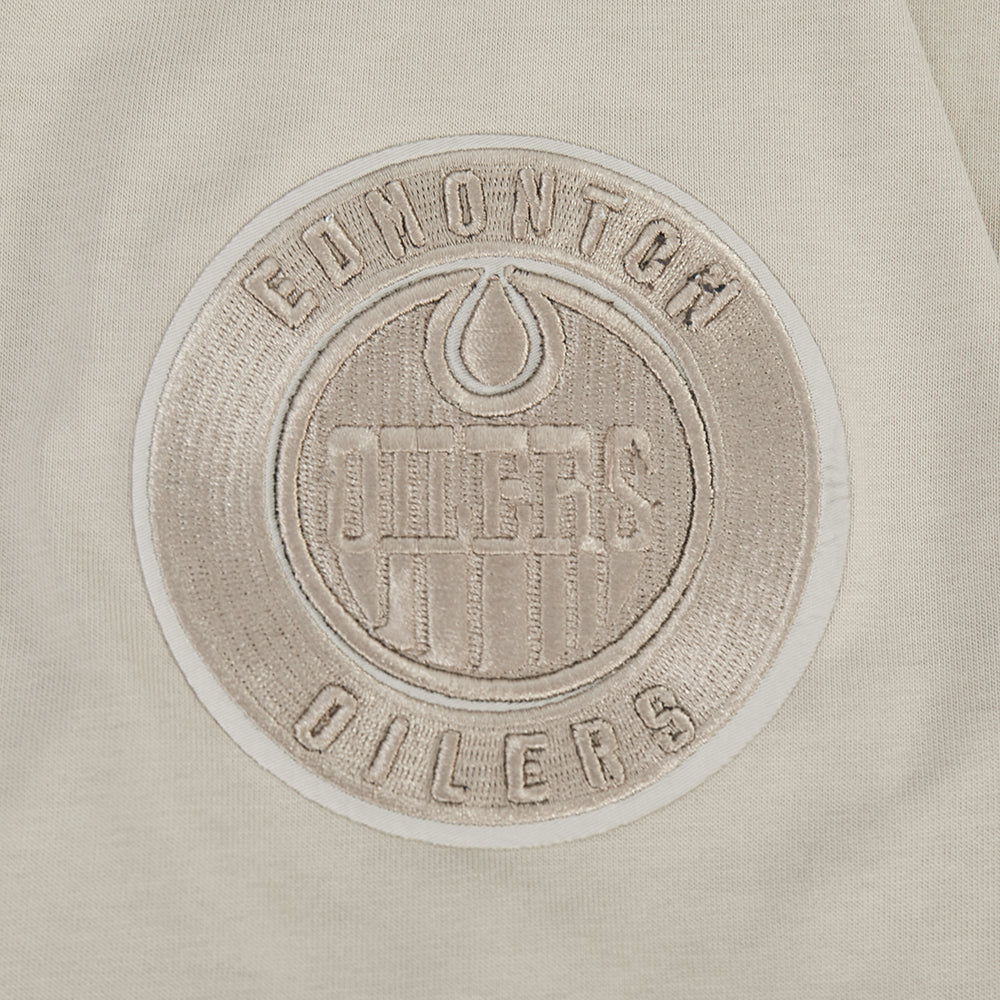 NHL EDMONTON OILERS NEUTRAL MEN'S CJ DROP SHOULDER TEE (TAUPE) - Image 6