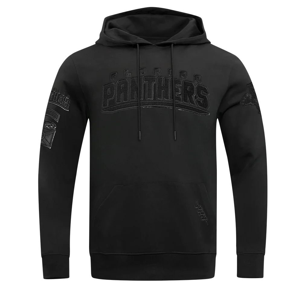 NHL FLORIDA PANTHERS TRIPLE BLACK MEN'S DK PO HOODIE (TRIPLE BLACK)