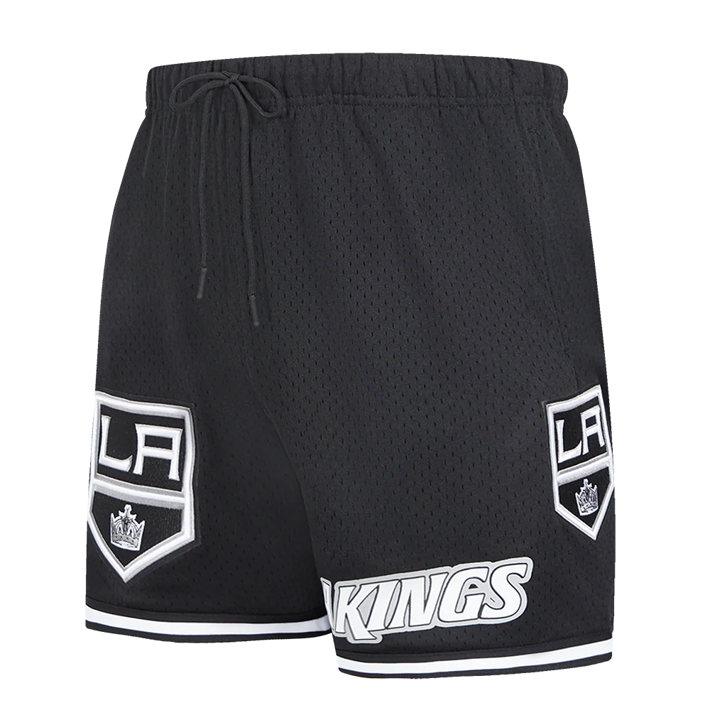 NHL LOS ANGELES KINGS CLASSIC MESH MEN'S SHORT (BLACK) - Image 2