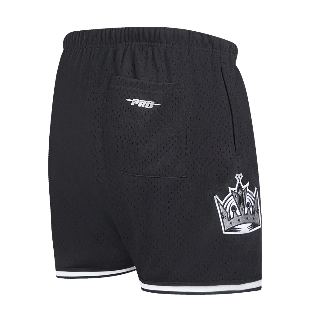 NHL LOS ANGELES KINGS CLASSIC MESH MEN'S SHORT (BLACK) - Image 3