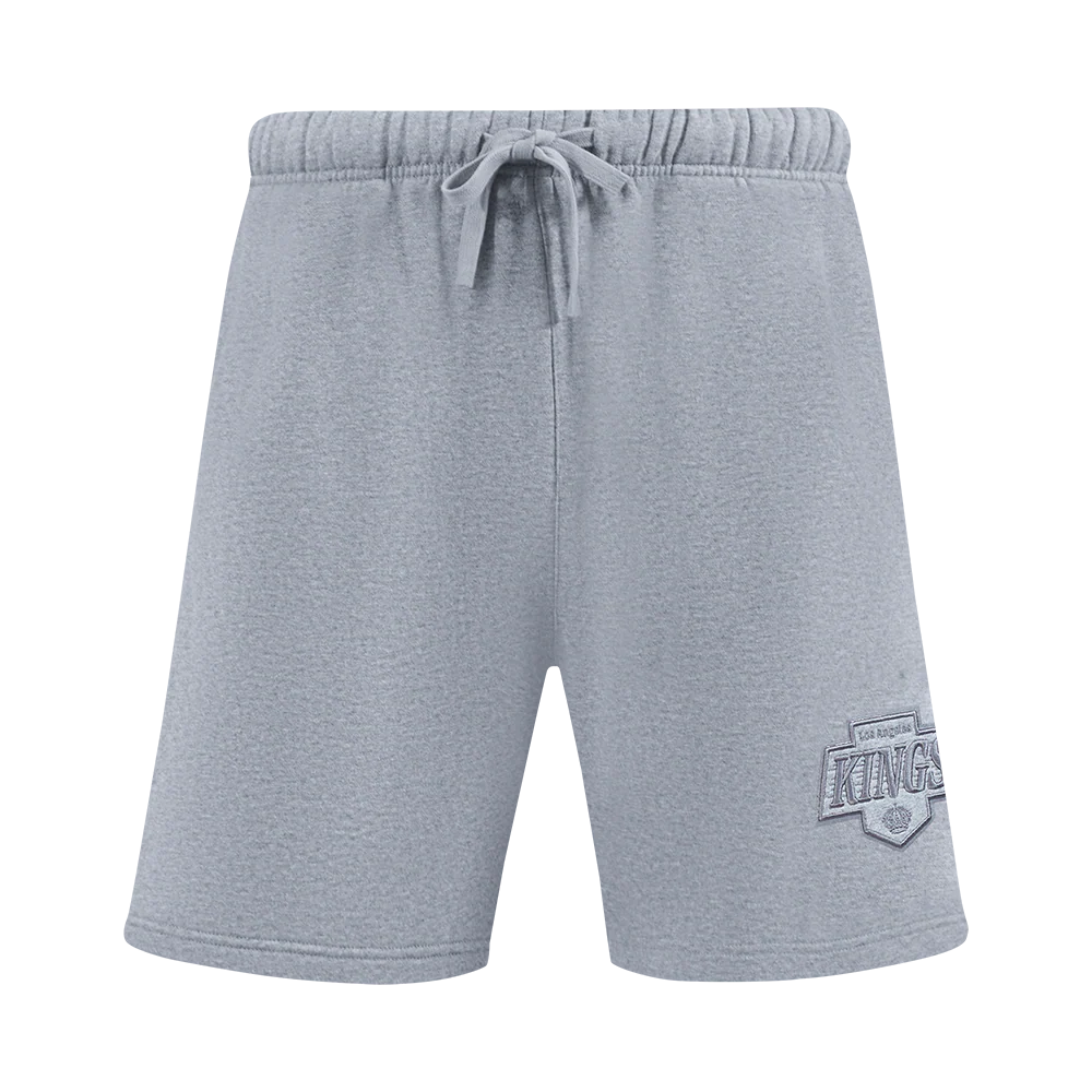 NHL LOS ANGELES KINGS NEUTRAL MEN'S SHORT (DARK HEATHER GRAY) - Image 2