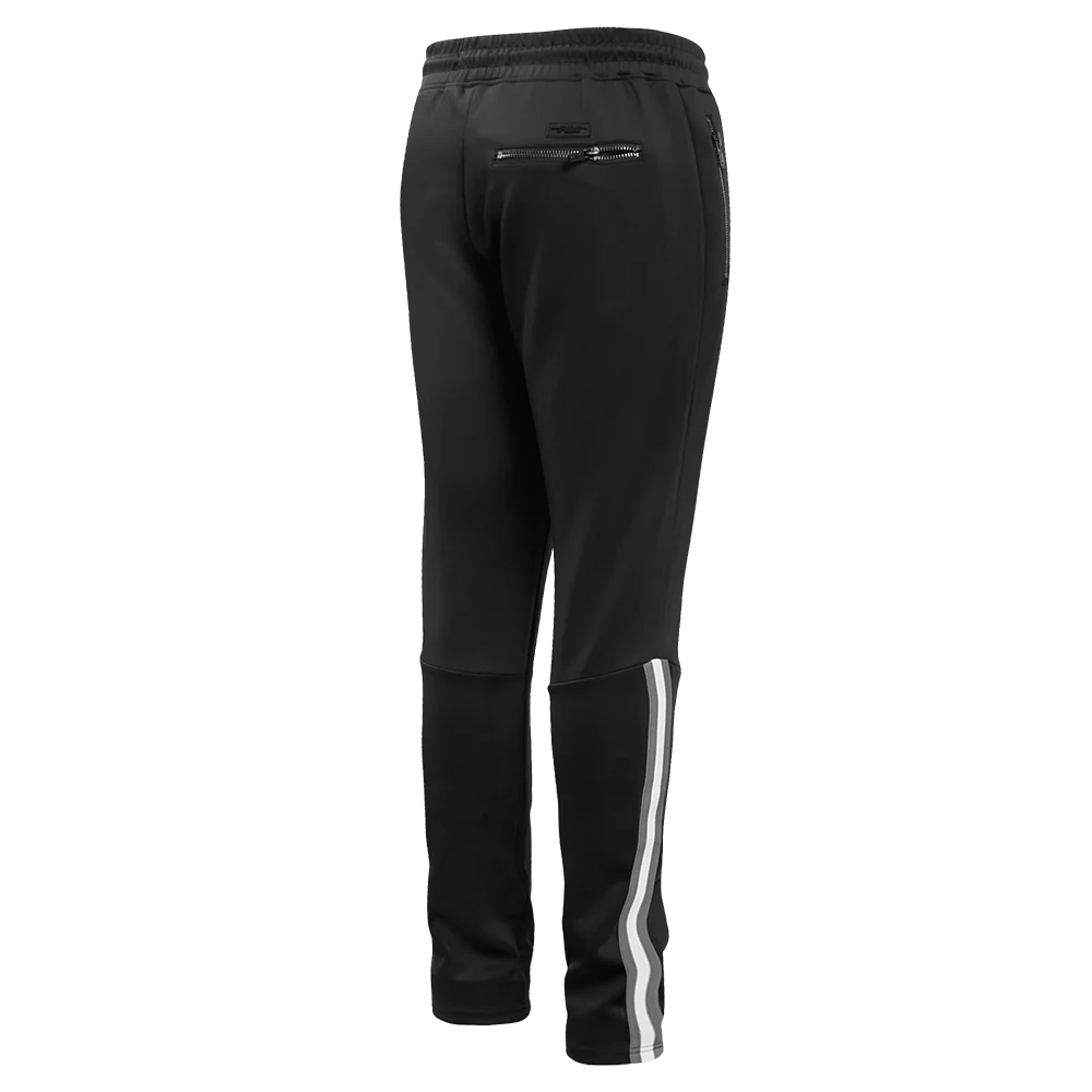 NHL LOS ANGELES KINGS CLASSIC CHENILLE MEN'S DK TRACK PANT (BLACK/GRAY) - Image 5